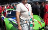 Pierre Ehret on the grid of the 24h at the Nürburgring - picture by Harald Gallinnis