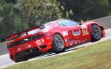 CRS-Ferrari #62 at turn 3 at Road Atlanta - photo by Jan Hettler