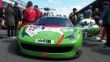 GT Corse by Rinaldi Racing Ferrari F458 on the grid - picture by Harald Gallinnis
