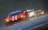 Team Taisan Ferrari after a rain-shower - picture by Jan Hettler